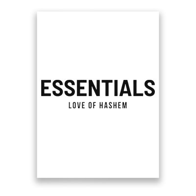 Essentials Love Of Hashem Poster