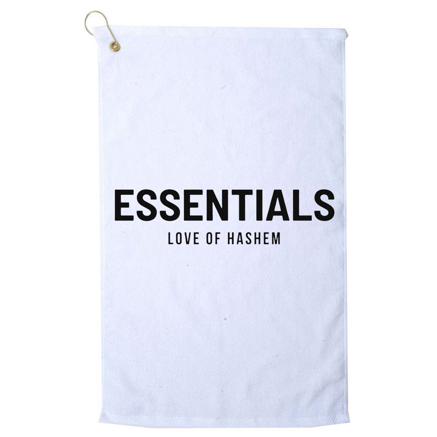 Essentials Love Of Hashem Golf Towel