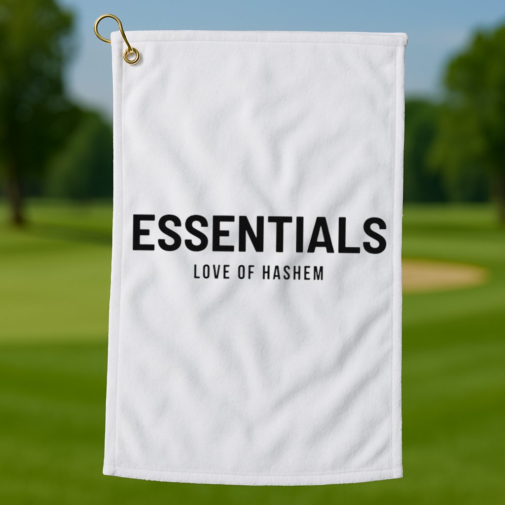 Essentials Love Of Hashem Golf Towel