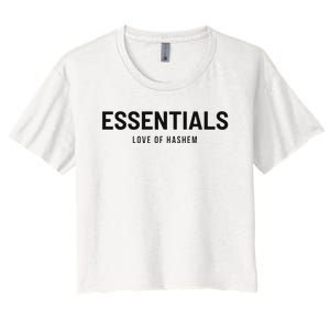 Essentials Love Of Hashem Women's Crop Top Tee