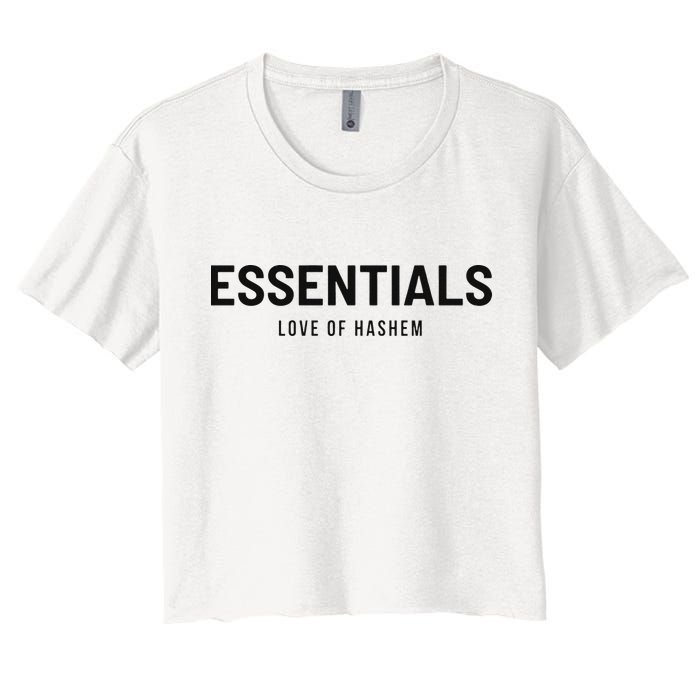 Essentials Love Of Hashem Crop Top