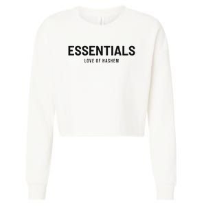 Essentials Love Of Hashem Cropped Pullover Crew