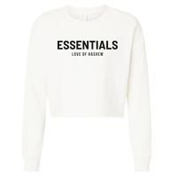 Essentials Love Of Hashem Cropped Pullover Crew