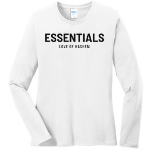 Essentials Love Of Hashem Ladies Long Sleeve Shirt