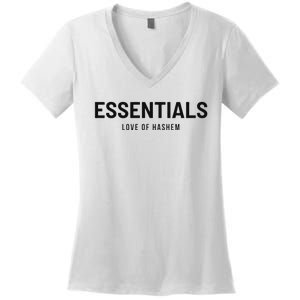 Essentials Love Of Hashem Women's V-Neck T-Shirt