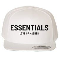 Essentials Love Of Hashem Wool Snapback Cap