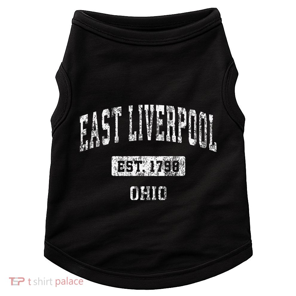 East Liverpool Ohio Oh Vintage Established Doggie Tank