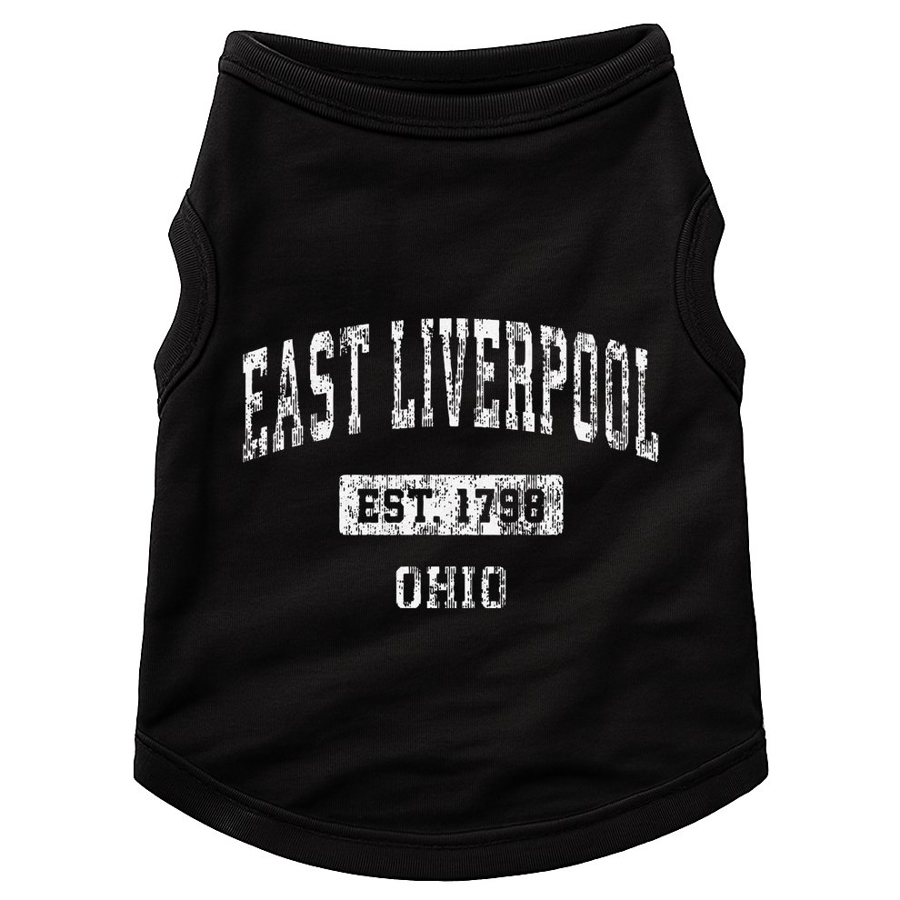 East Liverpool Ohio Oh Vintage Established Doggie Tank