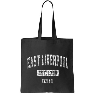 East Liverpool Ohio Oh Vintage Established Bag