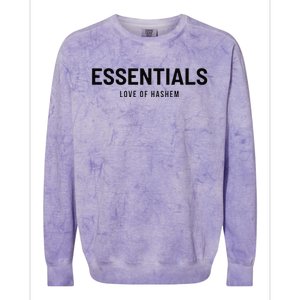 Essentials Love Of Hashem Gift Colorblast Crewneck Sweatshirt