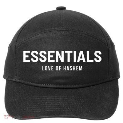 Essentials Love Of Hashem Gift 7-Panel Snapback Hat