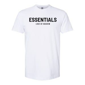 Essentials Love Of Hashem Gift Softstyle CVC T-Shirt