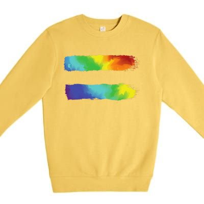 Equality Lgbt Pride Awareness For Gay & Lesbian Premium Crewneck Sweatshirt