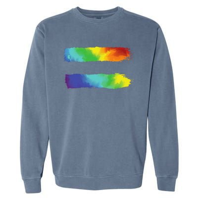 Equality Lgbt Pride Awareness For Gay & Lesbian Garment-Dyed Sweatshirt