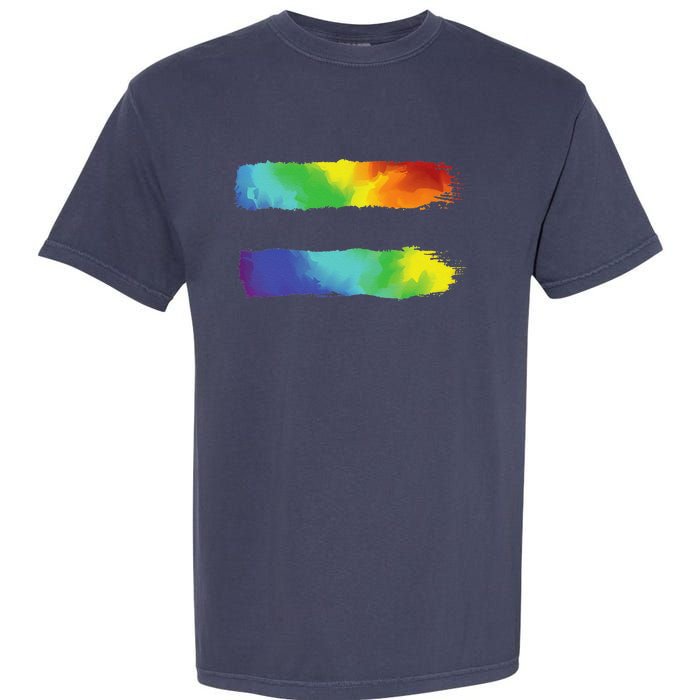 Equality Lgbt Pride Awareness For Gay & Lesbian Garment-Dyed Heavyweight T-Shirt