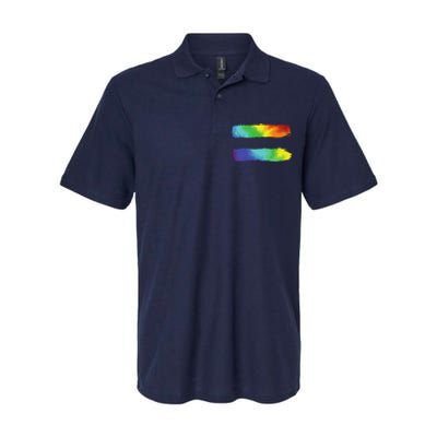 Equality Lgbt Pride Awareness For Gay & Lesbian Softstyle Adult Sport Polo