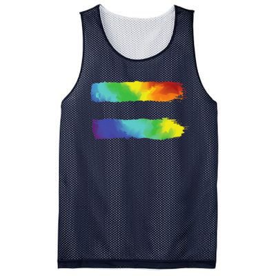 Equality Lgbt Pride Awareness For Gay & Lesbian Mesh Reversible Basketball Jersey Tank