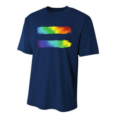 Equality Lgbt Pride Awareness For Gay & Lesbian Performance Sprint T-Shirt