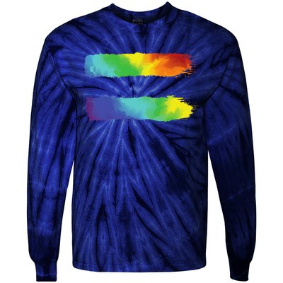 Equality Lgbt Pride Awareness For Gay & Lesbian Tie-Dye Long Sleeve Shirt