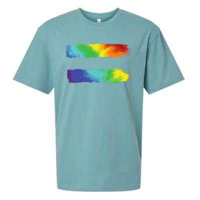 Equality Lgbt Pride Awareness For Gay & Lesbian Sueded Cloud Jersey T-Shirt