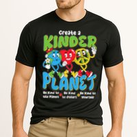 Earth Love Peace Create A Kinder Planet Earth Day Cooling Performance Crew T-Shirt