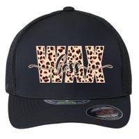Esthetician Leopard Pattern Waxing Wax Boss Meaningful Gift Flexfit Unipanel Trucker Cap