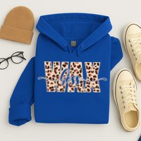 Esthetician Leopard Pattern Waxing Wax Boss Meaningful Gift Hoodie