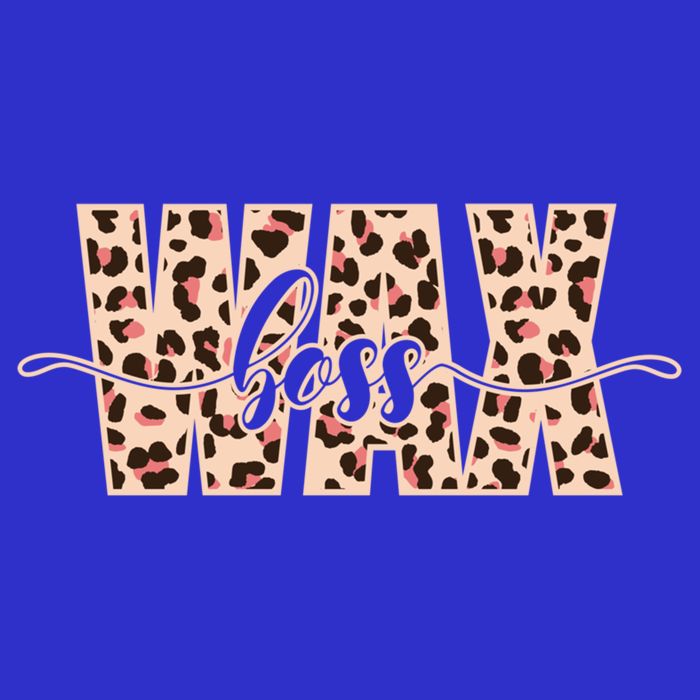 Esthetician Leopard Pattern Waxing Wax Boss Meaningful Gift Button