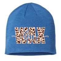 Esthetician Leopard Pattern Waxing Wax Boss Meaningful Gift Sustainable Beanie