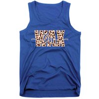 Esthetician Leopard Pattern Waxing Wax Boss Meaningful Gift Tank Top
