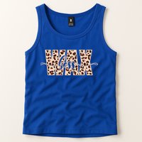 Esthetician Leopard Pattern Waxing Wax Boss Meaningful Gift Tank Top