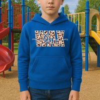 Esthetician Leopard Pattern Waxing Wax Boss Meaningful Gift Kids Hoodie