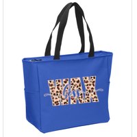 Esthetician Leopard Pattern Waxing Wax Boss Meaningful Gift Zip Tote Bag