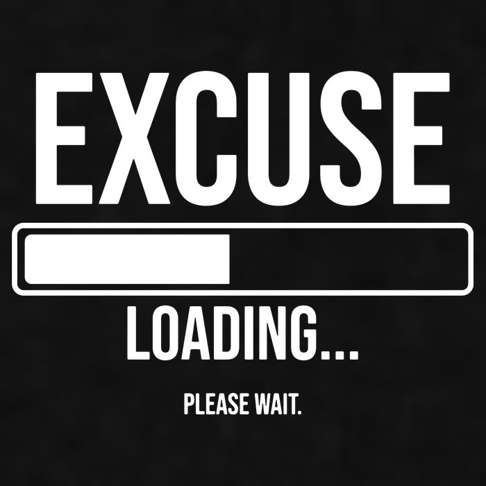 Excuse Loading Please Wait Ladies PosiCharge Tri-Blend Wicking Tank
