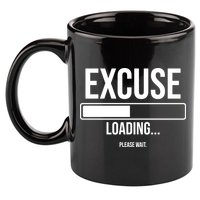 Excuse Loading Please Wait 11oz C Handle Ceramic Mug