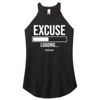 Excuse Loading Please Wait Women's Perfect Tri Rocker Tank