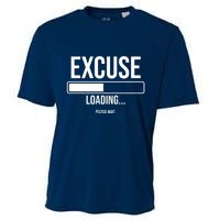 Excuse Loading Please Wait Cooling Performance Crew T-Shirt