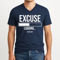 Excuse Loading Please Wait V-Neck T-Shirt