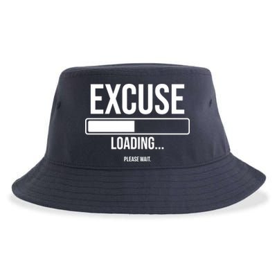 Excuse Loading Please Wait Sustainable Bucket Hat