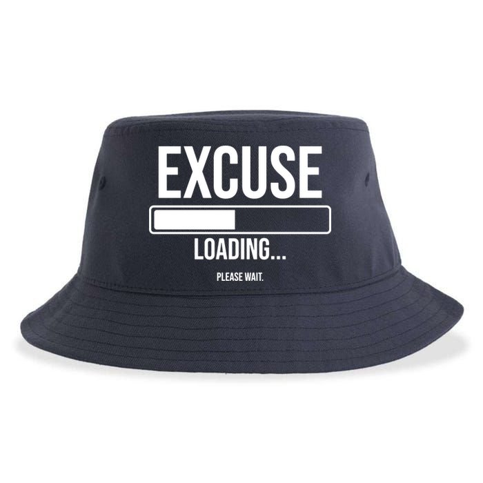 Excuse Loading Please Wait Sustainable Bucket Hat