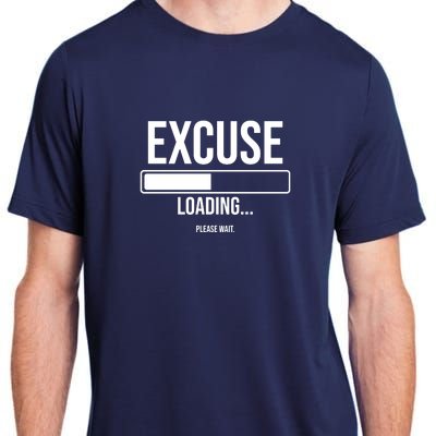 Excuse Loading Please Wait Adult ChromaSoft Performance T-Shirt