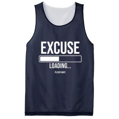 Excuse Loading Please Wait Mesh Reversible Basketball Jersey Tank