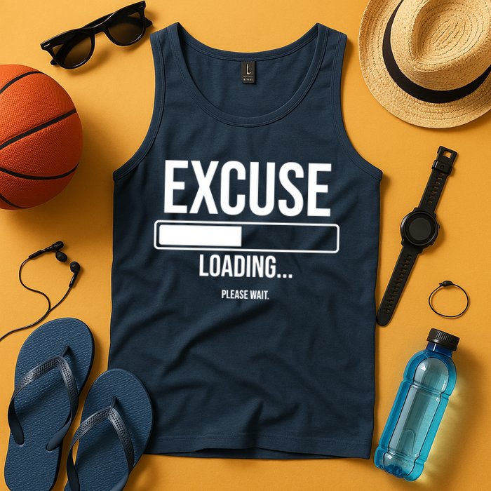 Excuse Loading Please Wait Tank Top