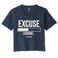 Excuse Loading Please Wait Crop Top