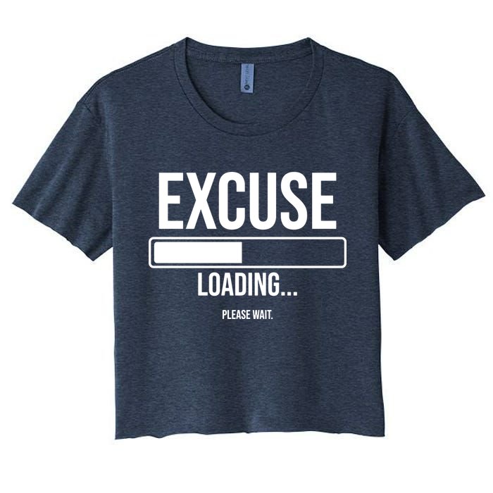 Excuse Loading Please Wait Crop Top