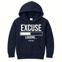 Excuse Loading Please Wait Kids Hoodie