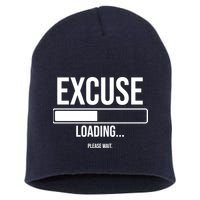 Excuse Loading Please Wait Short Acrylic Beanie