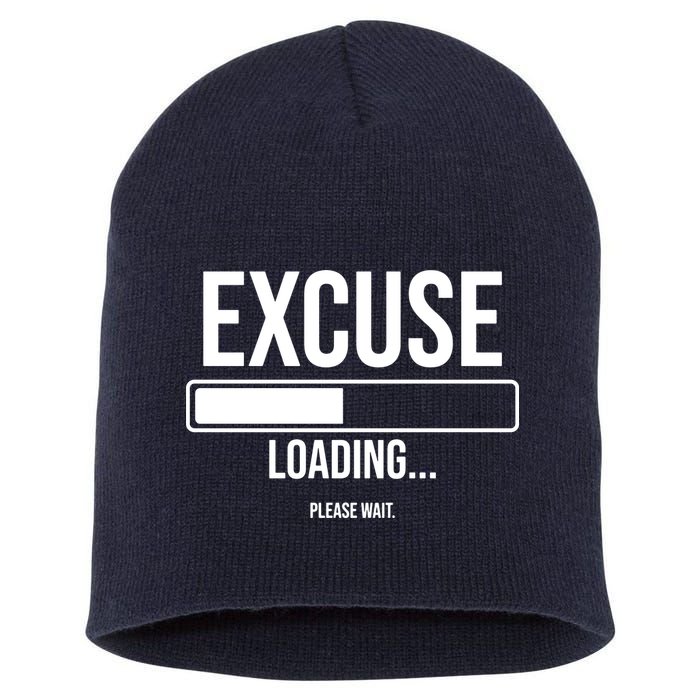 Excuse Loading Please Wait Short Acrylic Beanie