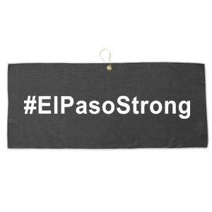 #ElPasoStrong Large Microfiber Waffle Golf Towel