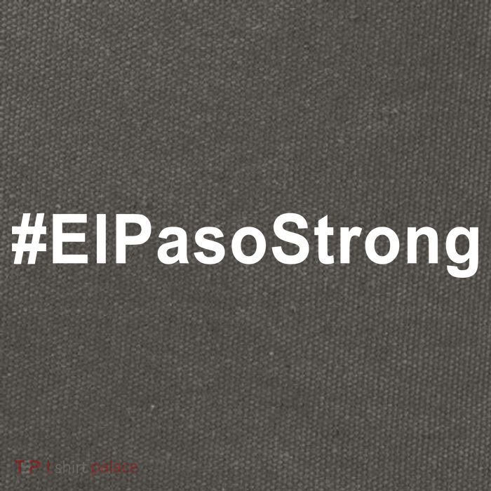 #ElPasoStrong Cotton Canvas Backpack